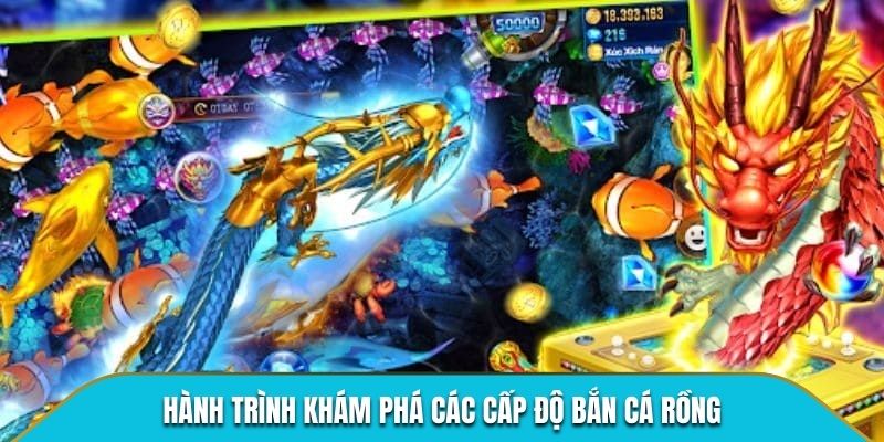 Hành trình khám phá các cấp độ bắn cá Rồng
