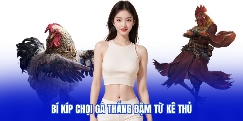 Bí kíp chọi gà thắng đậm từ các cao thủ